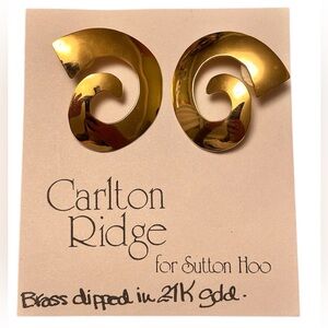 Vintage Carlton Ridge for Sutton Hoo— swirl design